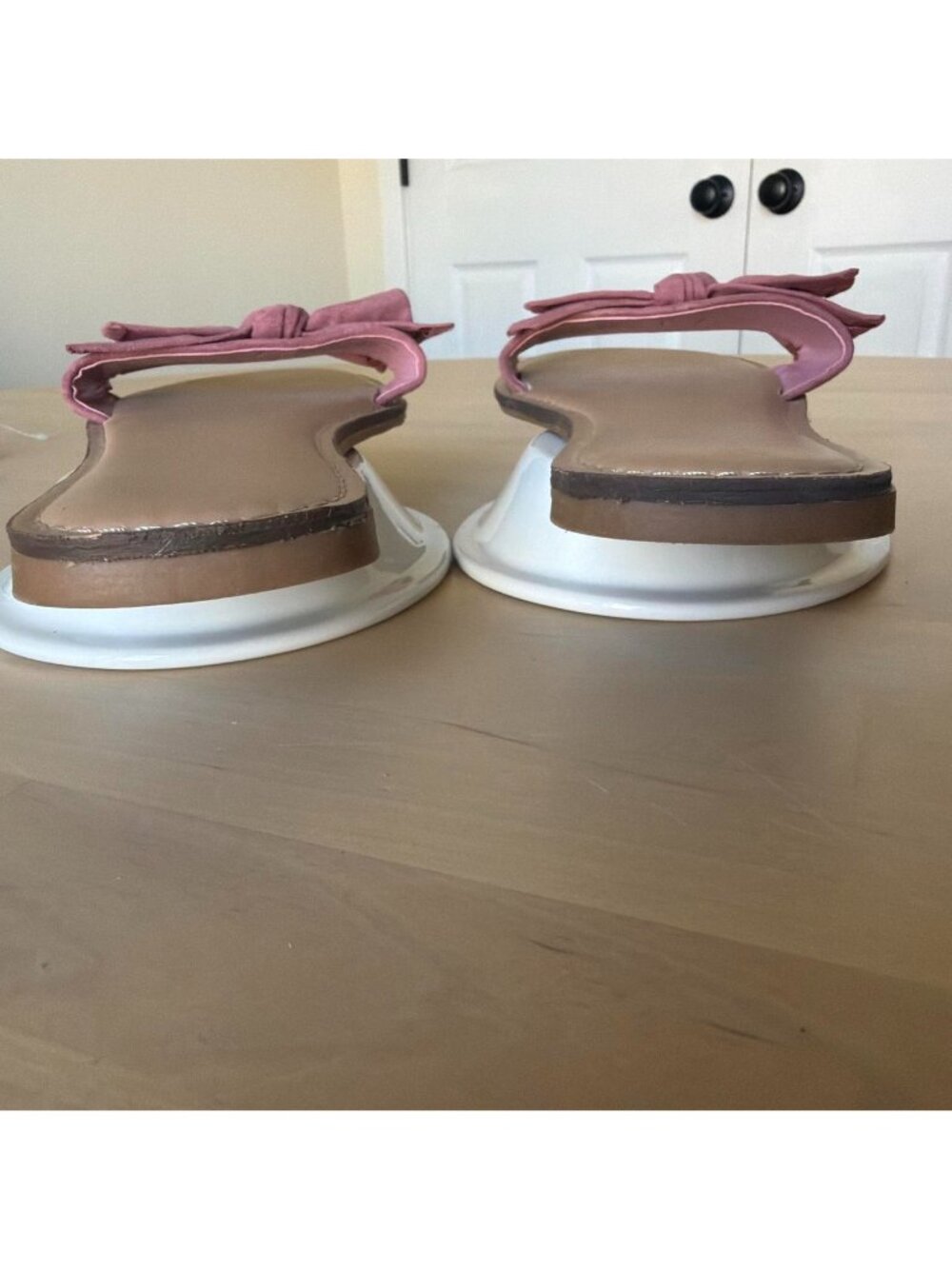 Pink Bow Slides - Picture 3 of 6